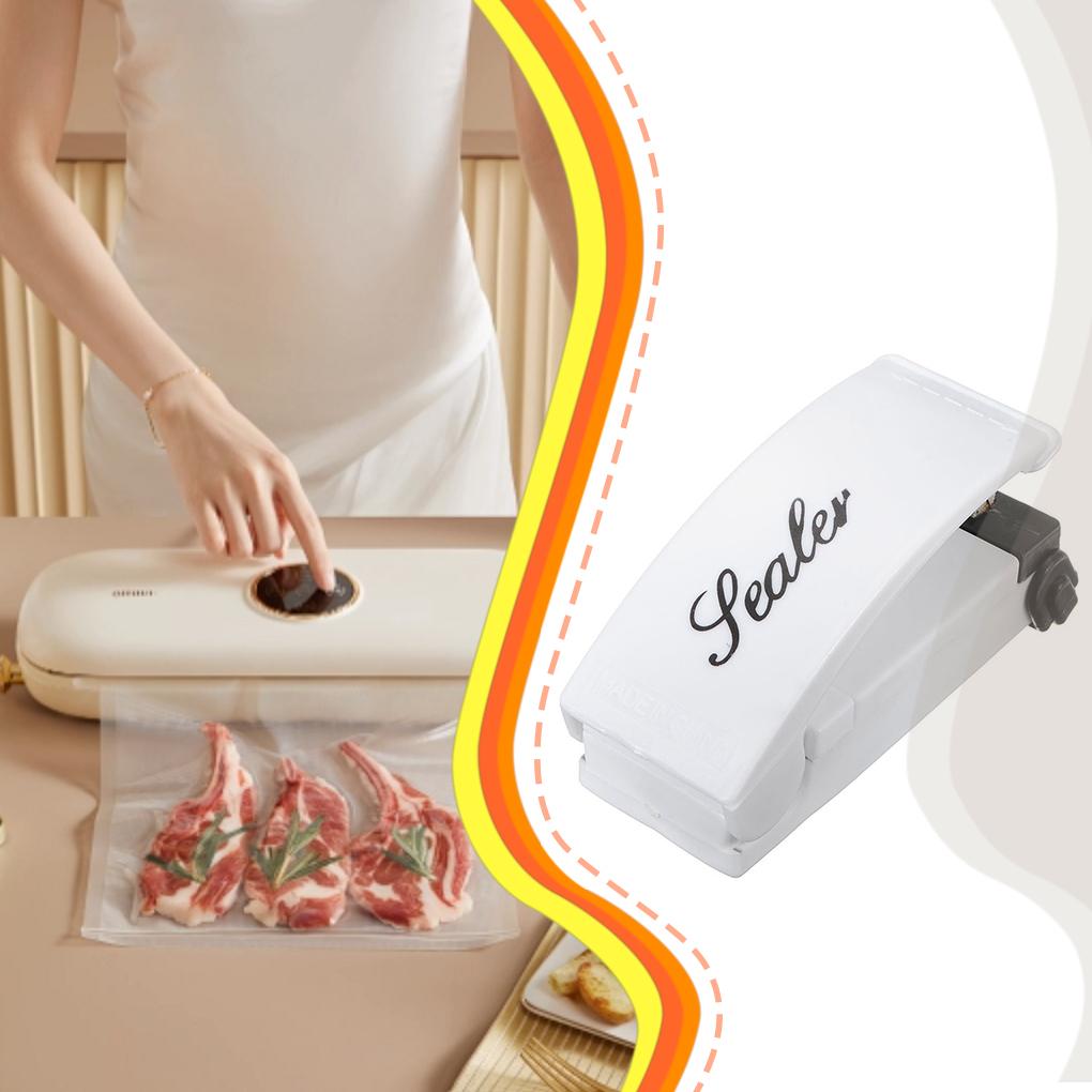 Snack Sealing Clip Hand Pressure Rechargeable Bag Sealer High-performance Kitchen Accessory Household Shop Party Food Machine