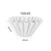 Bowl-Shaped Coffee Filter Papers
