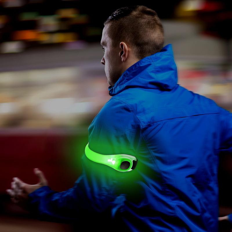 Adjustable Wearable LED Armband Right Easy To Use LED Armband for Running Walking Strolling