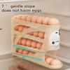 4 Layers Automatic Rolling Egg Holder Rack Fridge Egg Storage Box Container Kitchen Refrigerator Egg Dispenser Fridge Organizer