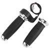 1 Pair Electroplated Throttle Grip Universal Throttle Handle Grips for Electric Bikes