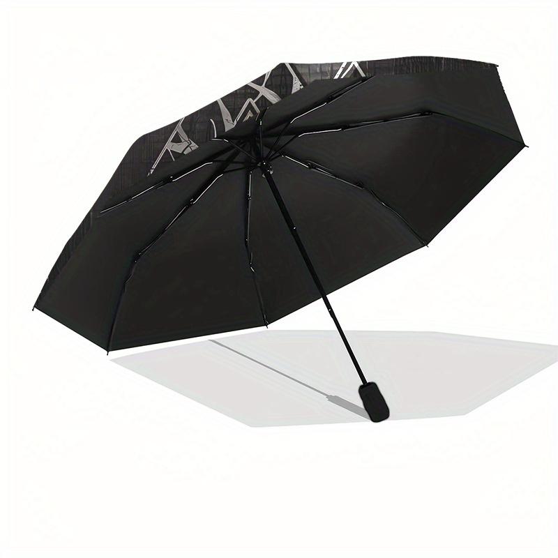 "Tree of Life Triangles Decor"Umbrella, Portable 3-Fold Compact Umbrella for Men & Women ES60