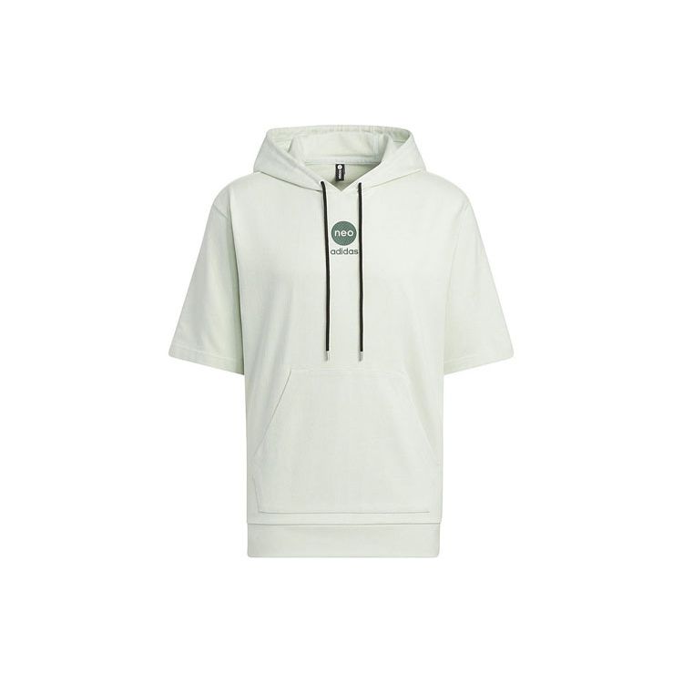

Adidas Neo Alphabet с мультяшным принтом, свободная толстовка с короткими рукавами, мужские толстовки зеленого цвета HM2044