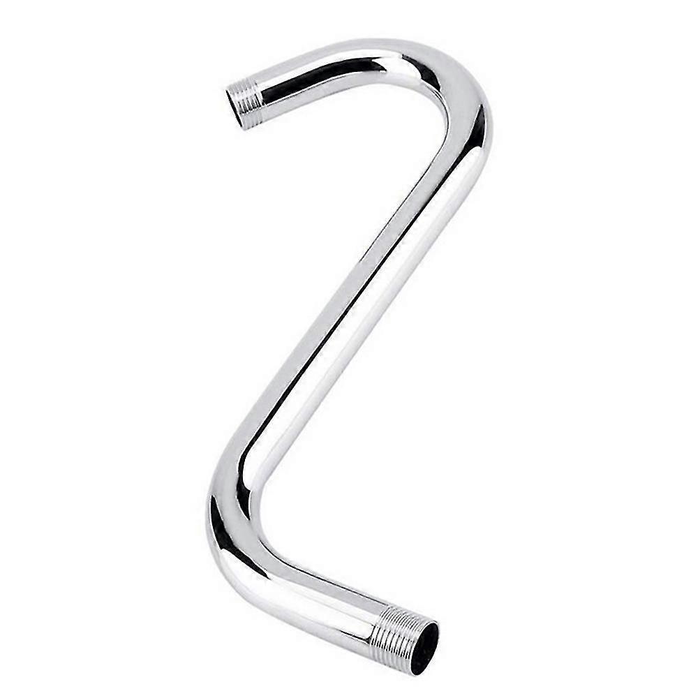 1 S-curve Shower Arm 1 Round Cover Silver