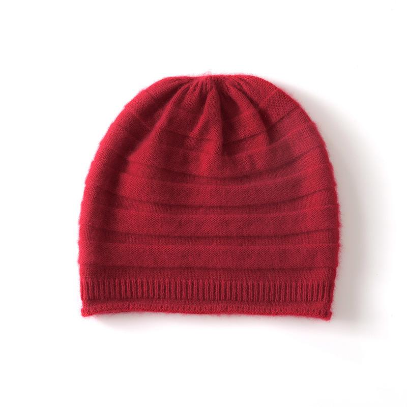 

Мягкая кашемировая шапка Осень и Зима Новый стиль Унисекс Повседневная Защита ушей Шапка с отворотом Модная вязаная шапка one size