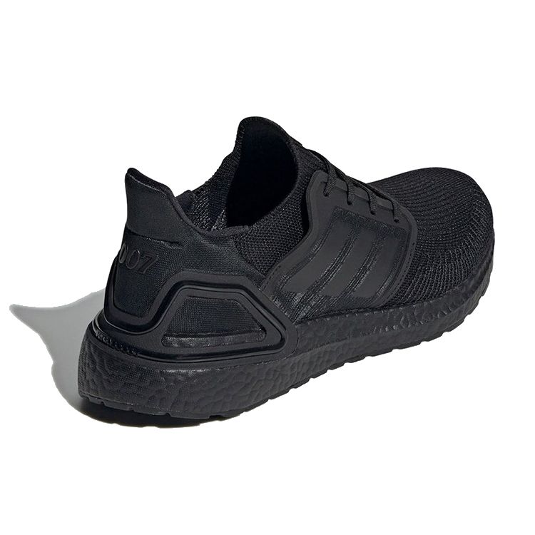 James Bond 007 X Adidas UltraBoost 20 No Time To Die - Triple Black Unisex Sneakers Core-Black FY0645