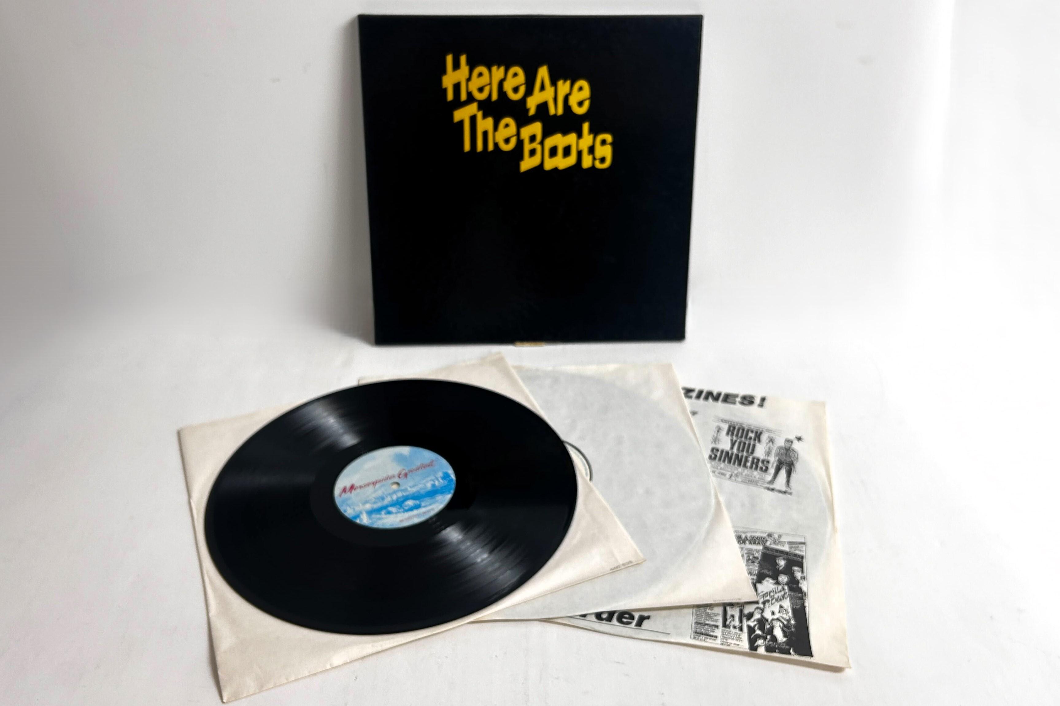 

LP Record BOOTS Here Are The Boots 79052001 MERSEYSIDES GR 1979 Germany Rock Used