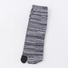 Two-Toe Cotton Socks: Striped, Sweat-Absorbent, Mid-Tube Style for All Seasons, Unisex Split-Toe Design
