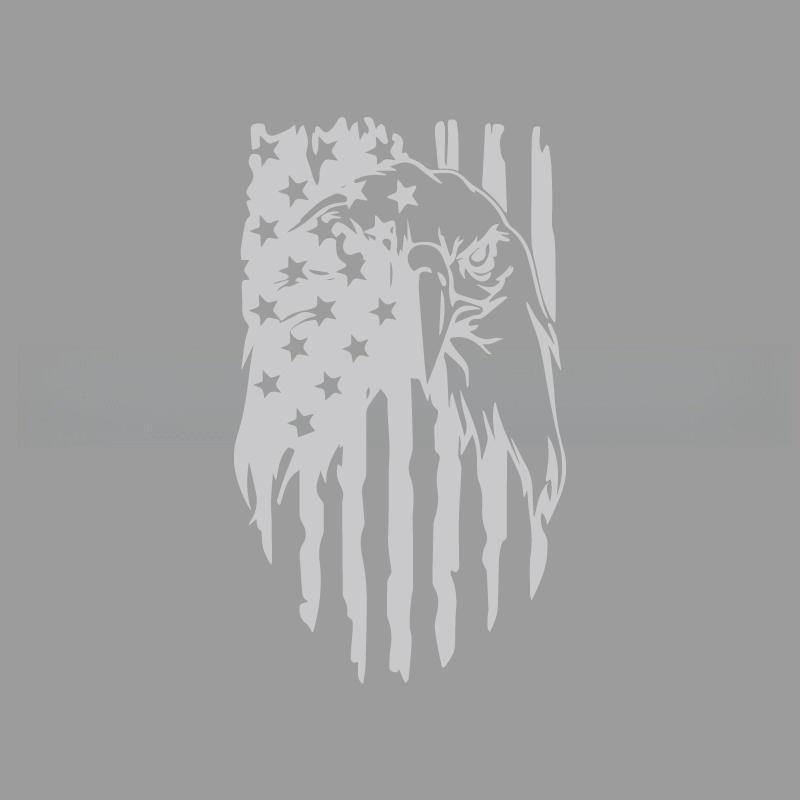 Eagle sauce one-eyed flag creative&funny stickers for cartoon fans&lover,high quality for car trucks motorcycles &laptops