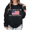 Women's Colorblock Sweatshirt Long Sleeve Round Neck Casual Comfortable Loose Lightweight Women's Sweatshirtt