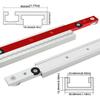 Woodworking T-track Slider Aluminum Alloy Limitable Miter Bar Rail Slider Table Saw Gauge Rod Woodworking T-track Slider Aluminu