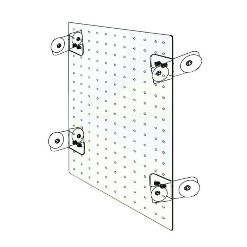 

Прозрачный разделитель для нерестовика для петушков/черепах 20x20cm