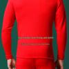 Sevenwolves Men's Lucky Red Fleece Thermal Underwear Set
