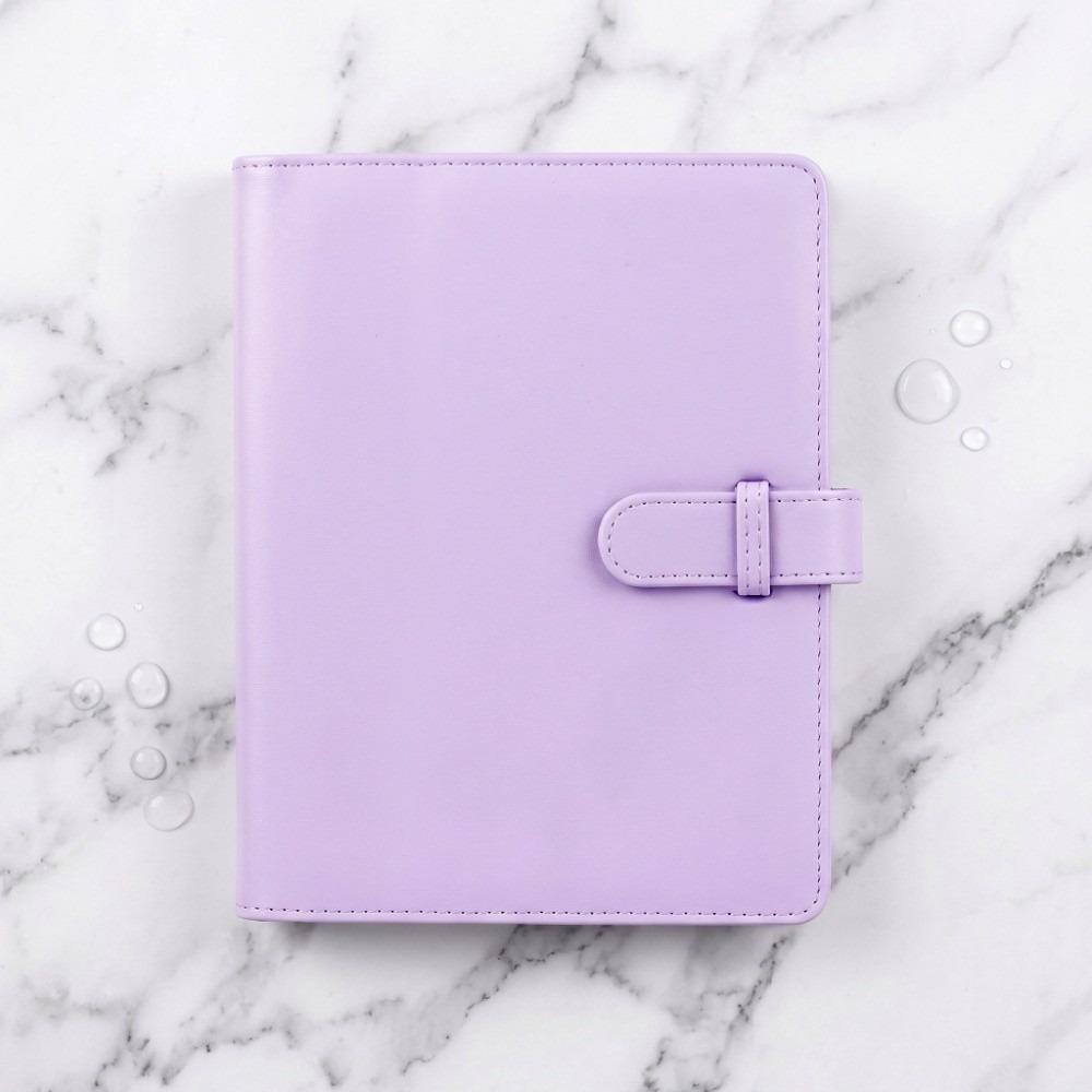 Pink Blue Purple Picture Storage Book PU Ticket Organizer Album PU Photo Album Holiday Gift Giving