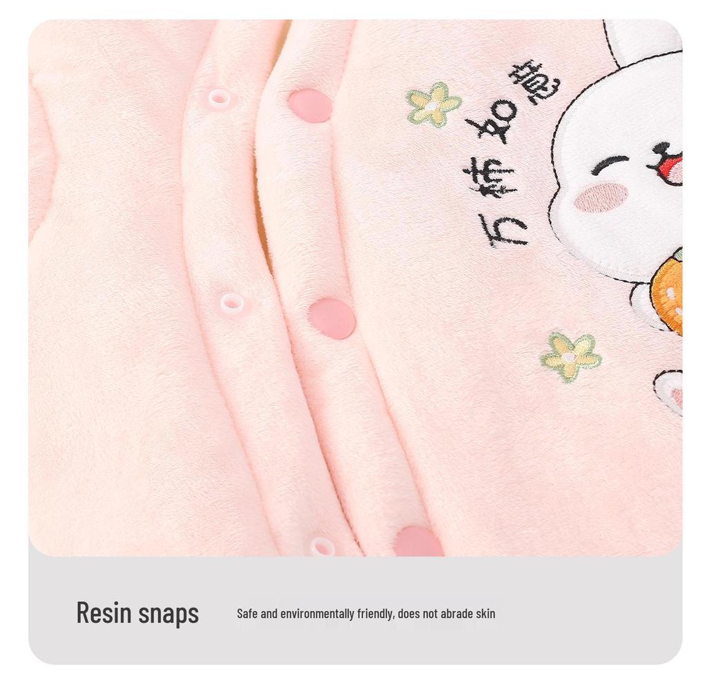 Herbst Winter Warme Baby Baumwollweste - Ärmellose gesteppte Jacke für Neugeborene