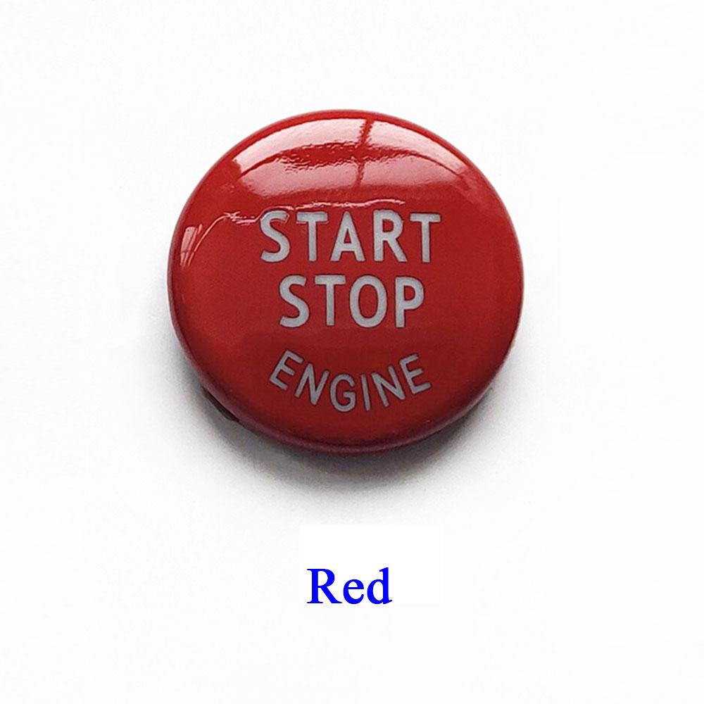Couvercle de bouton de démarrage et d'arrêt d'allumage du moteur, couvercle de remplacement pour BMW série 1 3 5 E87 E90 E91 E92 E93 E60 X5 X6 Z4 E84 E83 E70