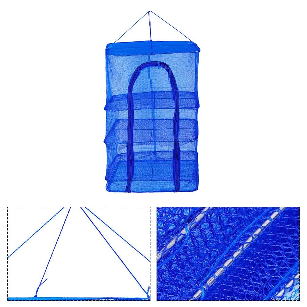 Efficient Sun Drying Net For Fruits And Fishing Gear With Foldable Design