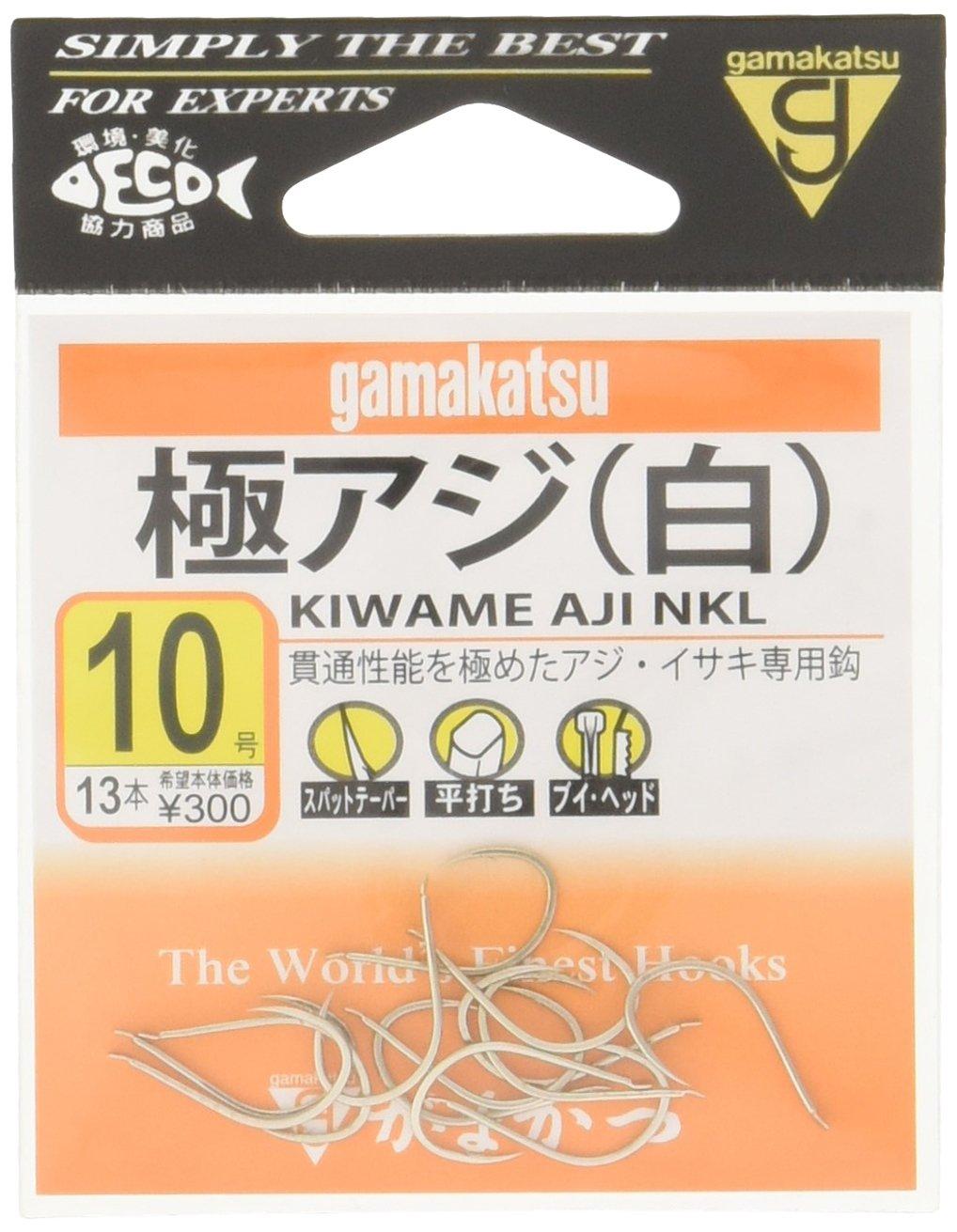 Gamakatsu Extreme Horse Mackerel White No. 10 67397 No. 10