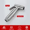Steel Bidet Hand Shower with 2 Way Diverter &Hose Toilet Sprayer Gun Self Cleaning Bidet Sprayer Set for Hygiene and Pet Bathing