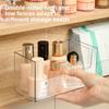 Mirror Cabinet Storage Box, Cosmetic Storage Rack in Bathroom, Transparent Facial Mask Box, Lipstick Box Storage Organizer