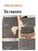 High-Waisted Fleece-Lined Women's Winter Pants - Straight Leg, Elastic, Casual, for Middle-Aged & Elderly 