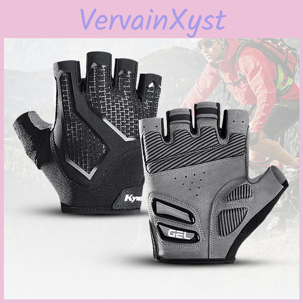 Finger Bike Summer Gloves Half For Men Women Cycling Gloves With Shockproof Liquid Silicone Breathable Mtb Sports Gloves