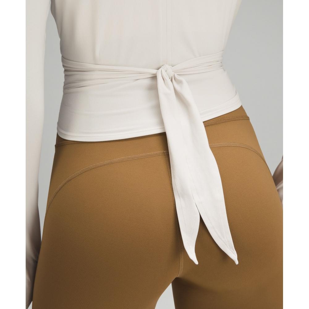 Lululemon Time To resTore Long Sleeve Shirt  Nulu Bone