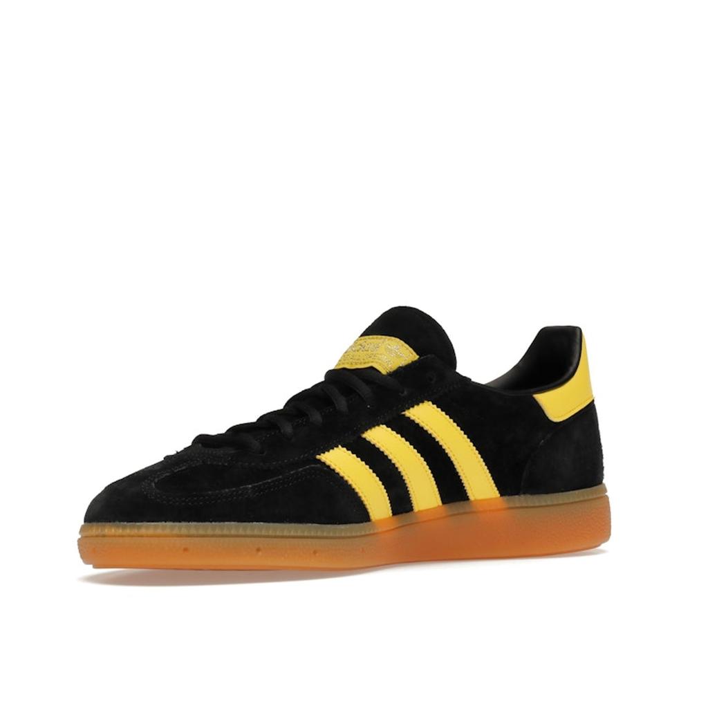 Adidas Handball Spezial Black Yellow Unisex Sneakers Core-Black Gold-Metallic FX5676