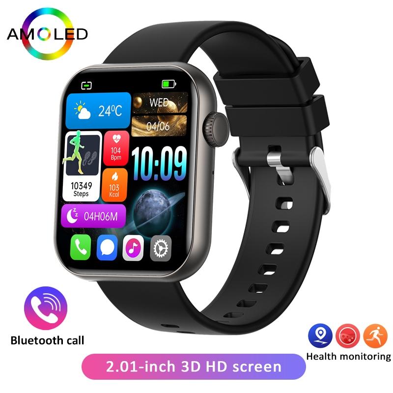 2025 New Smart Watch Men 1.91-inch Screen Bluetooth Call Sports Fitness Tracker  Heart Rate Health Monitoring Smartwatch Women