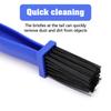 Portable Bicycle Chain Cleaner Motorcycle Road Bike Chain Clean Brush Cleaner Outdoor Cleaner Scrubber Tools Bike Accessories