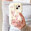 Applicable iPhone17promax plush mobile phone case bow Apple 16 cartoon cloud anti-drop 15 protective case