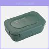 Plastic Lunch Box For Kids With Microwave Safe Sealed Compartments For School And Outdoor Use