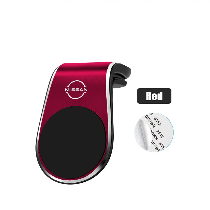 Magnetic Car Phone Holder Air Vent Clip For Nissan Sylphy N7 Teana Qashqai Note Navara Juke Patrol Auto Navigation Fixed Bracket