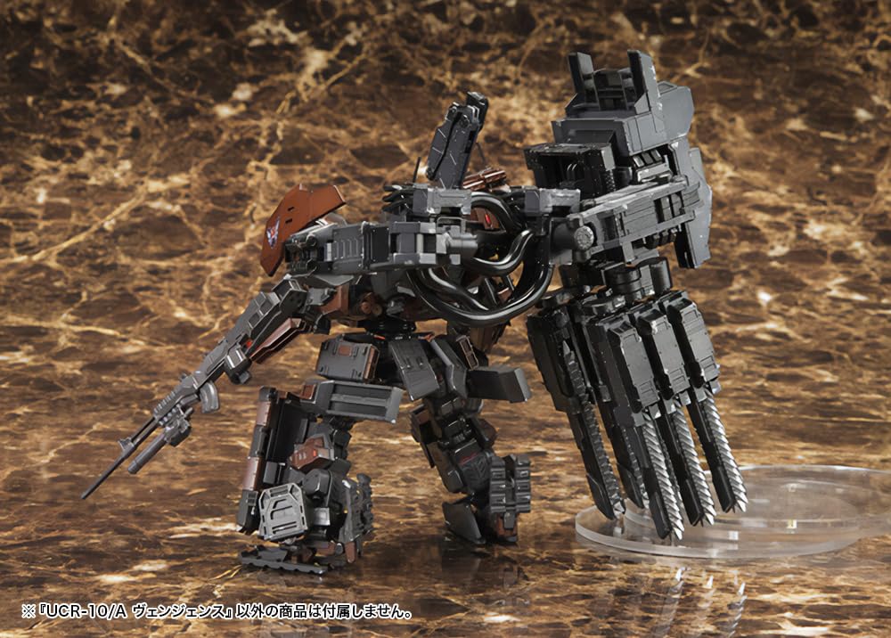 Kotobukiya Armored Core V UCR-10/A Vengeance 1/72 Scale Plastic Model Kit, Approximately 190mm Tall