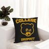 The College Dropout Kanye West Rap Pillowcase Double-sided Printing Cushion Cover Decorative Pillow Case Cover Home Zippered