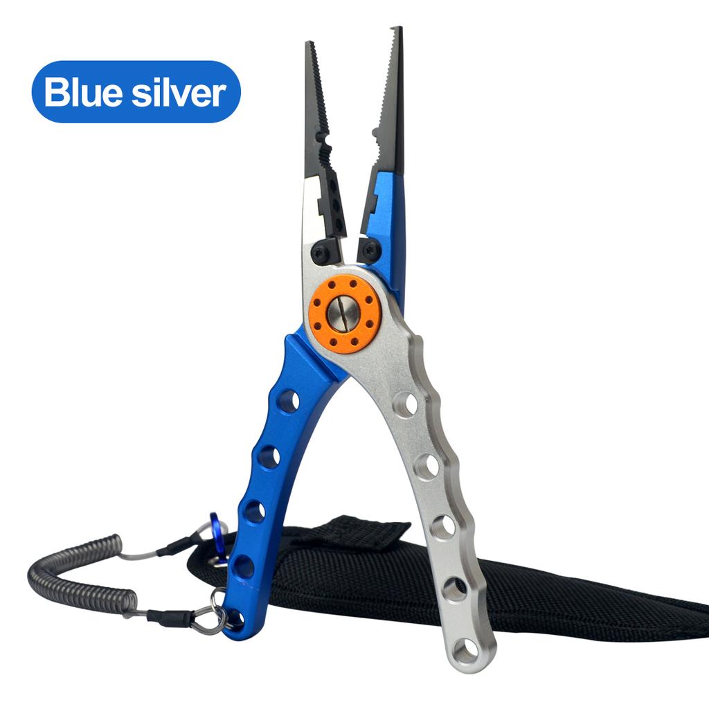 Fishing Gear, Portable Lure Pliers, Multi-functional Aluminum Alloy Scissors, Hook Removers, Fishing Equipment, Fishing Tools