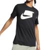 Nike T Shirts Mens Crew Neck Moderate Straight Fit AV4914-010