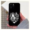 Camping Mountain Outdoor Phone Case For Apple iPhone 15,14,13,12,11,Pro,X,XS,Max,XR,Plus,Mini Soft Black Cover