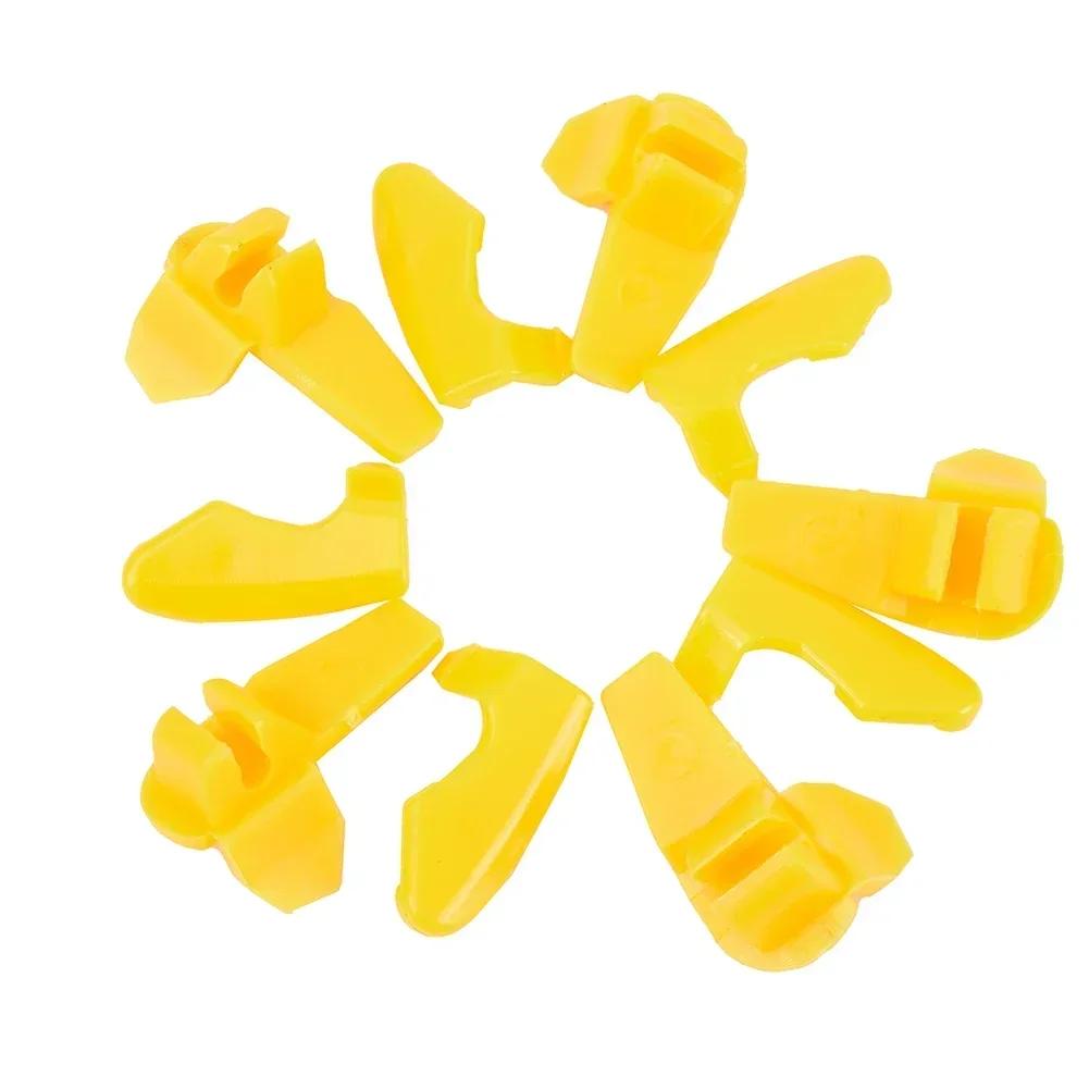 Auto Tire Changer Nylon Yellow Insert Rim Protectors For Metal Mount Head Duck Head Fits Motorcycle ATV Vehicle Accessories