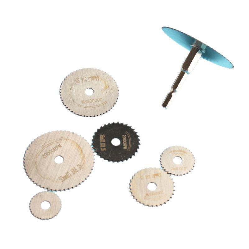 Hex Shank Electric Screwdriver Small Circular Saw Blade - High Speed Steel for Drills