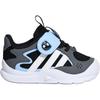 adidas Flexifin Comfortable Slip Resistant Durable Low Top Walking Shoes Baby Shoes Black Gray White KZ7135