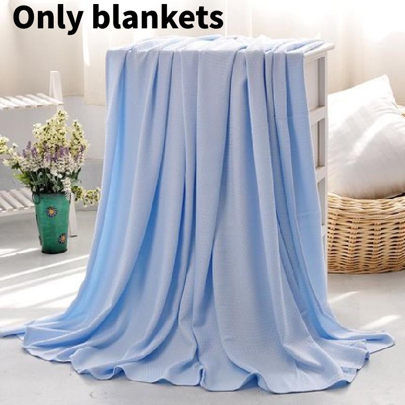 

Бамбуковое детское волокно Летнее одеяло Охлаждающее Кондиционер Накидка для сна Время сна 90x100cm синий