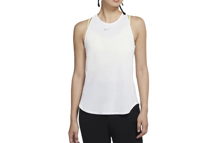 Nike Tank Tops Women s White Racerback CU5717-100 M