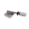 Stainless Steel Surfboard Fin Screw M4 Surf Fin Bolts Longboard Sliding Fin Screws Single Fin Nails Replacing Screws Square Nut
