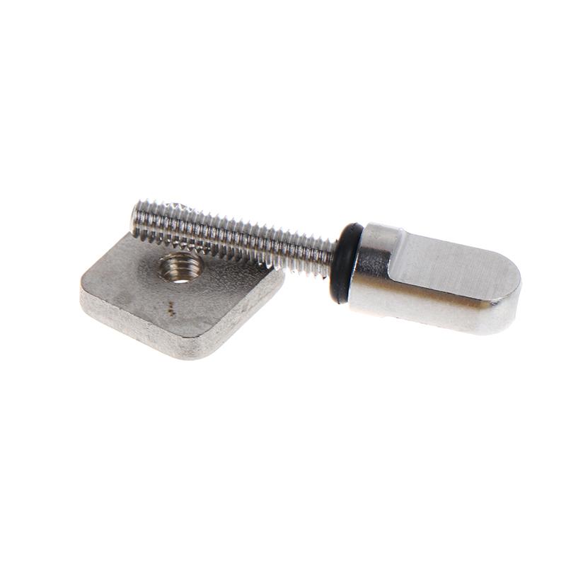 Stainless Steel Surfboard Fin Screw M4 Surf Fin Bolts Longboard Sliding Fin Screws Single Fin Nails Replacing Screws Square Nut