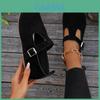 Women's Vintage Round Toe Mary Jane Flat Shoes With Breathable Suede Upper And Comfortable Low Heel Ideal For Casual Spring And Autumn Wear
