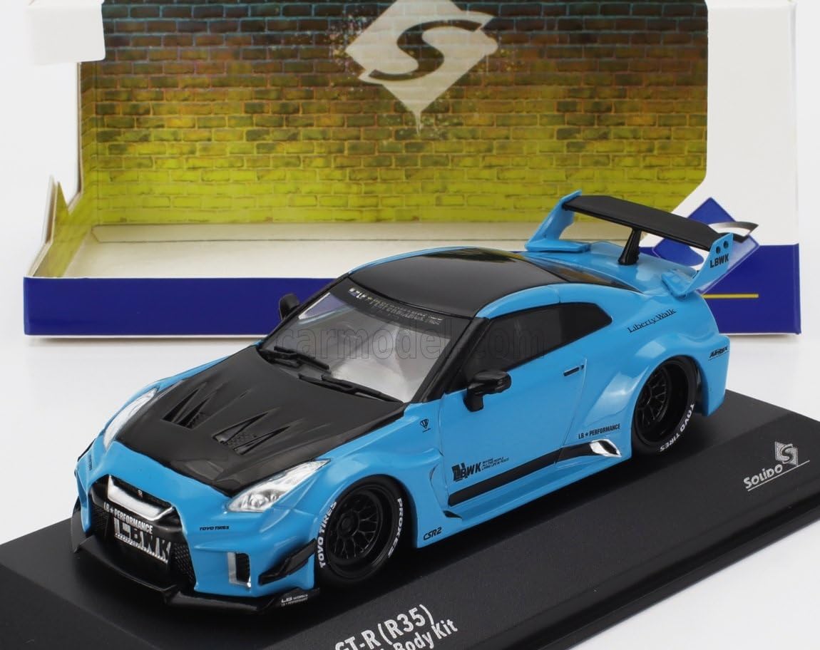 

Твердый Nissan Mini Car LB WORKS SILHOUETTE COUPE 2019 1/43 GT-R (Р35) [Элемент]