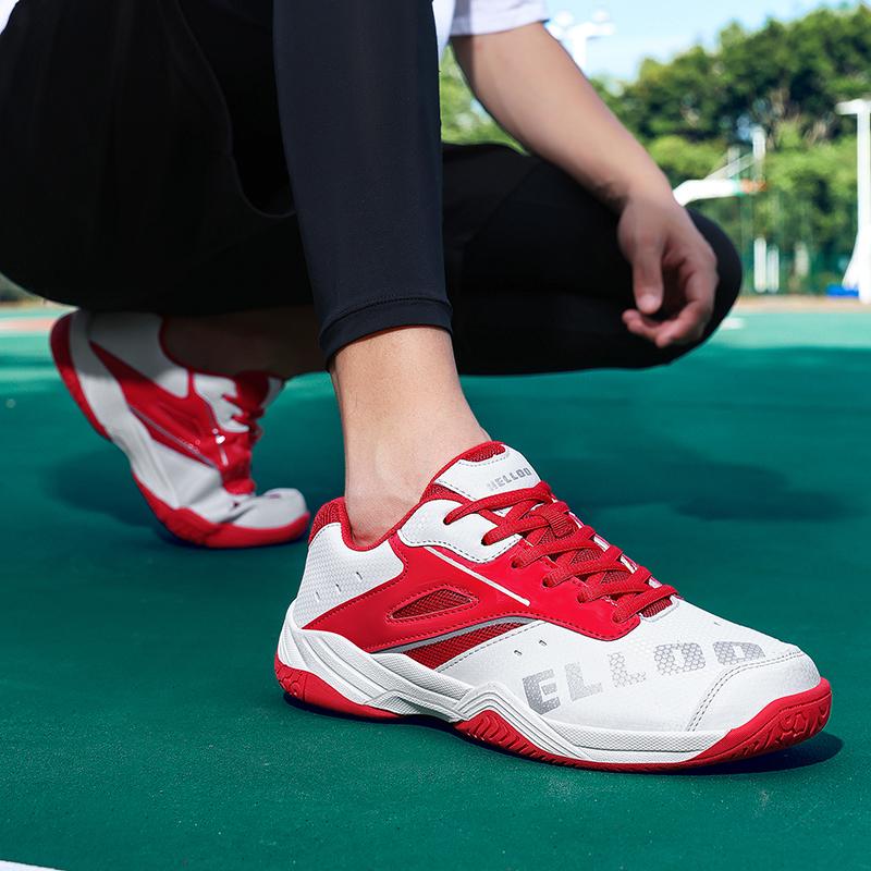 New Lightweight Badminton Shoes for Men and Women, Suitable for Outdoor Fitness and Volleyball, Sizes 36-45