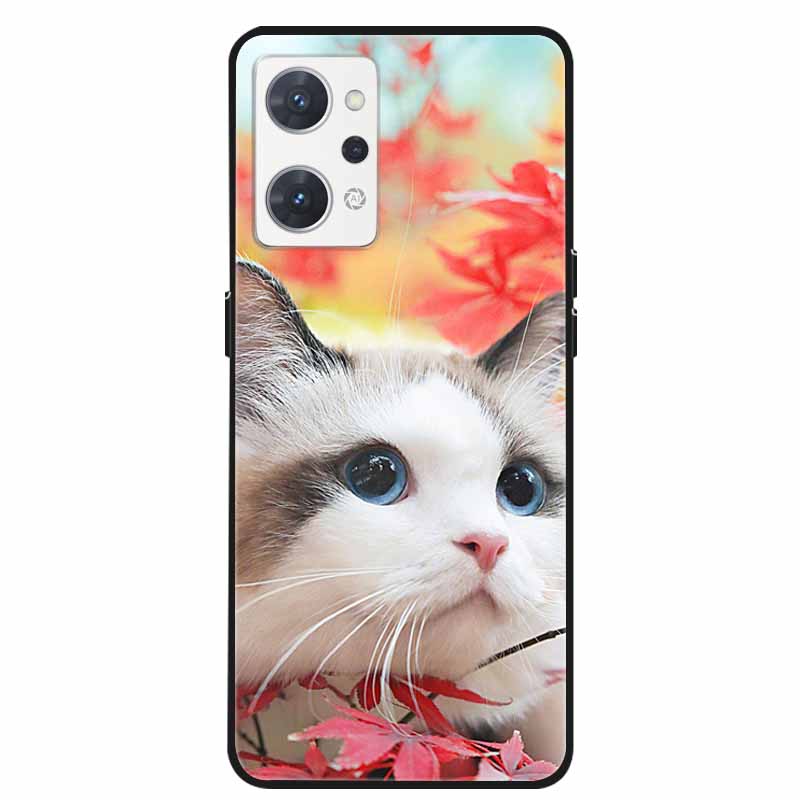 For Oppo Reno 7A 9A Case Phone Cover Soft Silicone Shockproof TPU Funda On For Oppo Reno9 A 5G Protection Capa Reno7 A / Reno9A
