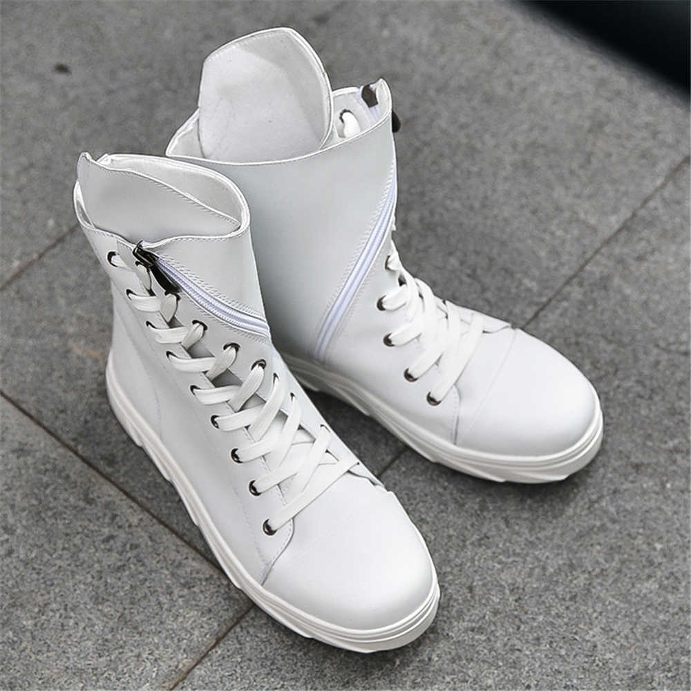 Front Zip Ete Boots Long Shoes Boots Original Brand Sneakers Man Sport Drop Shipping Dropshiping Obuv Top Comfort Top Sale
